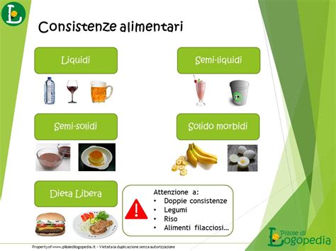 Consistenze alimentari nel divezzamento