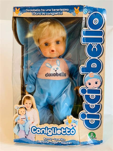 Cicciobello Ciao-fiu-lin doll and diverse friends