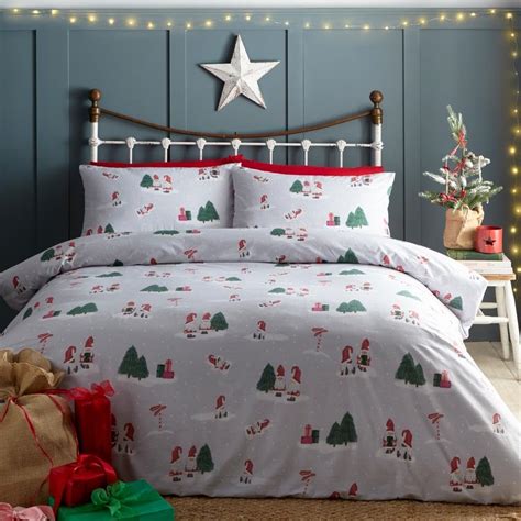 Set letto natalizio cotone organico