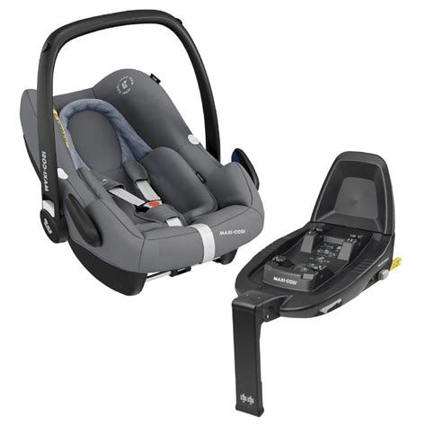 Maxi-Cosi BabyFix with baby car seat Rock