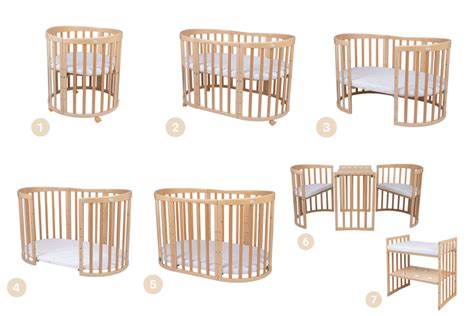 Culla evolutiva in diverse configurazioni