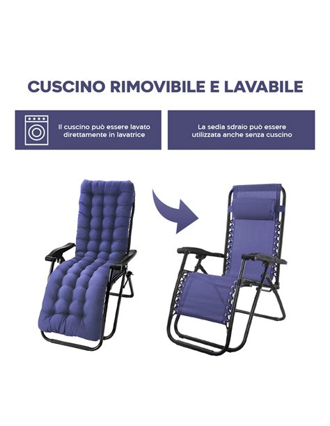 Sdraio pieghevole STRANDÖN in tessuto con telaio in acciaio
