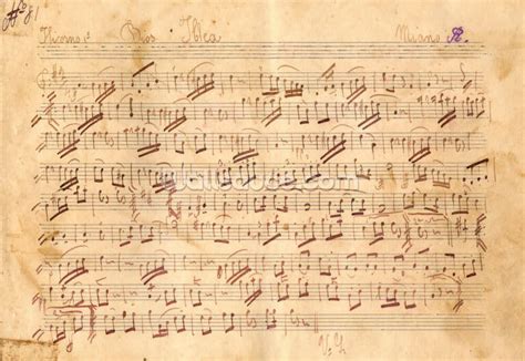 Illustrazione di spartiti musicali antichi e moderni