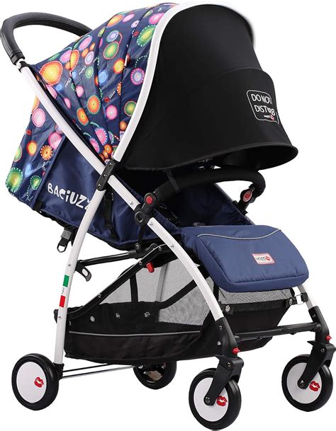 Seduta del passeggino Baciuzzi BX22 con tessuto a nido d'ape e traspirante