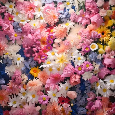 Illustrazione di un'ape che visita diversi tipi di fiori