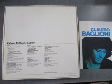Copertine album iconici di Claudio Baglioni