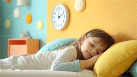 A child sleeping peacefully