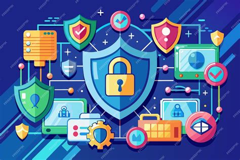 Cybersecurity and firewall concept