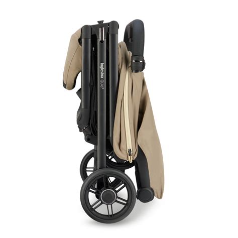 Inglesina Quid3 riposto nella cappelliera di un aereo