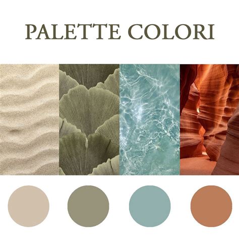 Palette colori tutine neonato