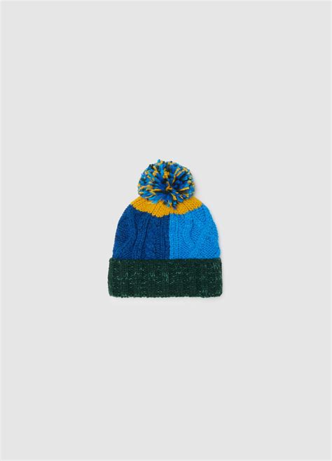 Cappello bambino rettangolare piegato