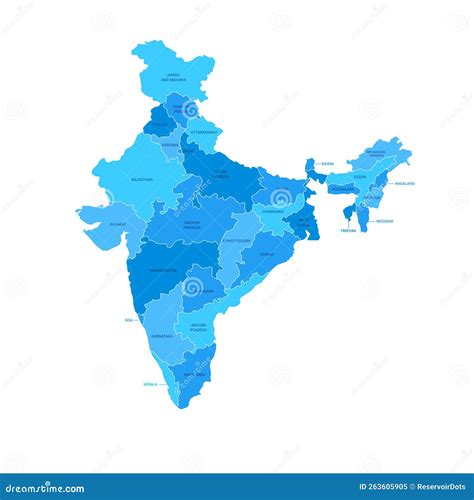 Mappa delle regioni indiane con squilibrio demografico di genere