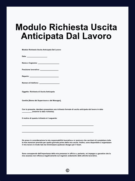 Flusso di richiesta maternità anticipata per lavoro disagevole