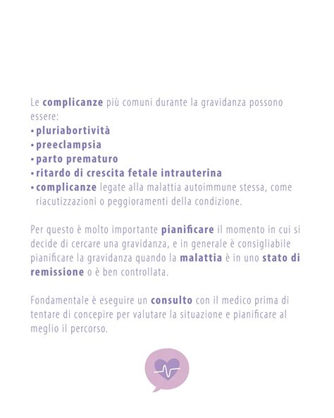 Schema medico di complicanze in gravidanza