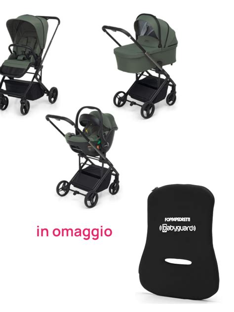 Illustrazione delle diverse tipologie di passeggini Prénatal