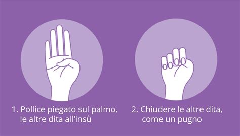 diagramma che mostra le fasi del movimento delle dita durante la canzone