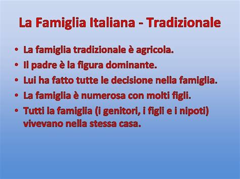 Illustrazione storica di una famiglia italiana tradizionale con padre, madre e figli