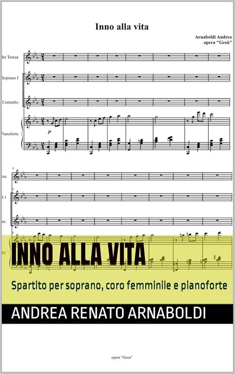 Flauto, pianoforte e coro femminile che eseguono un brano