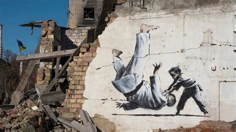 Mappa infografica delle opere di Banksy nel mondo