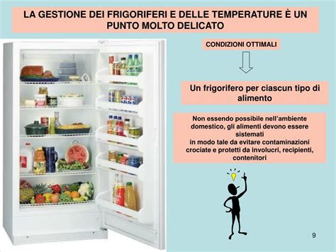 Icone di frigorifero e temperatura ambiente per le istruzioni di conservazione