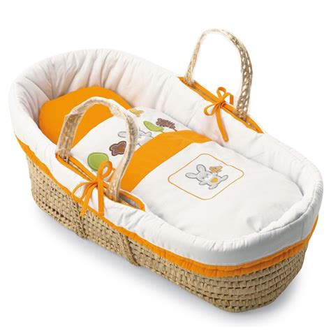 Cesta porta enfant con dettagli in verde bosco