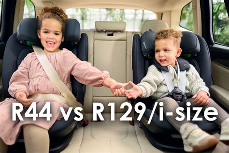 Confronto normative seggiolini auto R44 vs R129