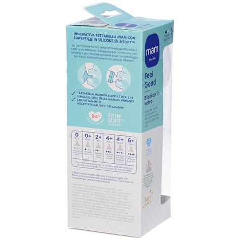 Biberon MAM Feel Good in vetro e i suoi vantaggi