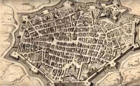 Mappa di Piacenza nel Medioevo