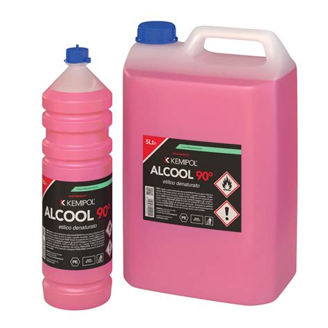 Flacone di alcol denaturato