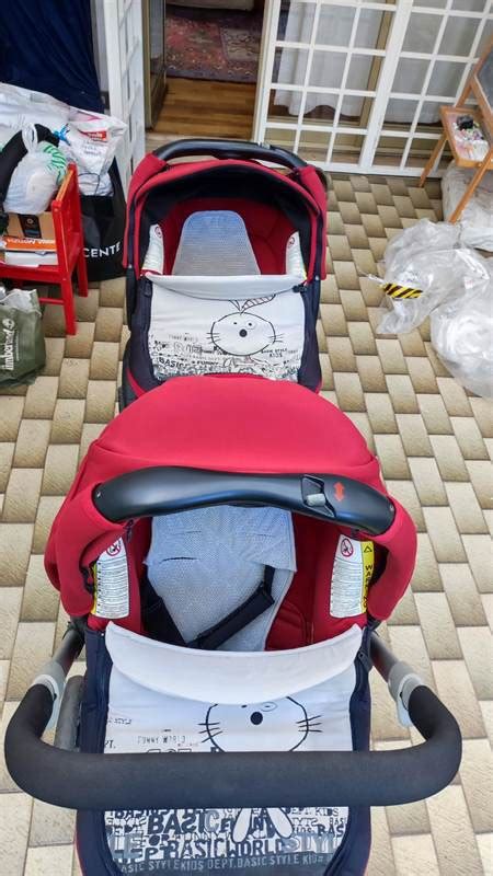passeggino gemellare Jane Twin Two con navicelle Matrix