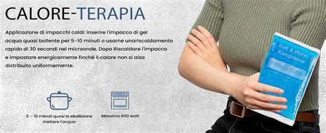 Impacchi caldi e freddi sul seno