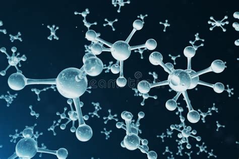 Illustrazione di molecole vegetali e biotecnologie