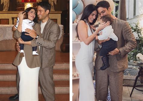 Scarpette azzurre per il figlio di Giulia Salemi