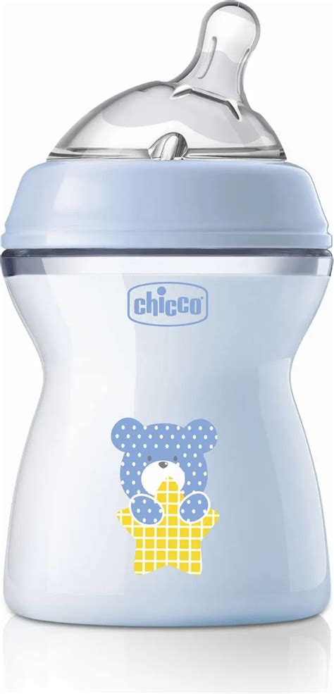 Biberon Chicco con tettarella ergonomica