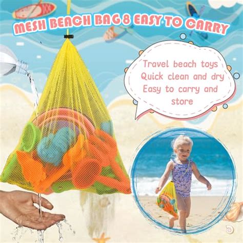 borsa da spiaggia organizzata con giocattoli e accessori per bambino
