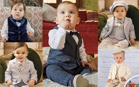 bambino vestito elegantemente per il battesimo