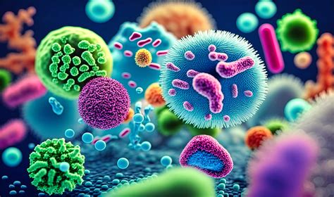 Immagine di batteri e funghi comuni nelle infezioni vaginali