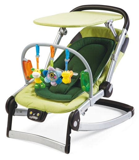 Barra giochi sdraietta Peg Perego Melodia agganciata e ruotata