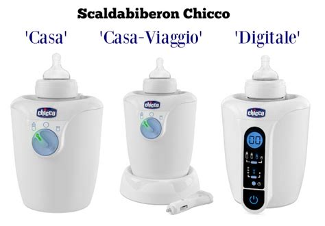 Scaldabiberon Chicco in diversi contesti d'uso