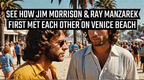 Jim Morrison e Ray Manzarek a Venice Beach