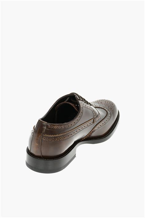 Scarpa Oxford Brogue con dettagli traforati
