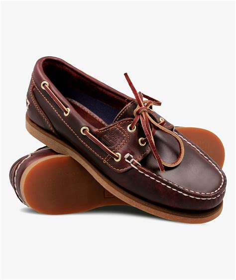 Scarpe da barca classiche in pelle