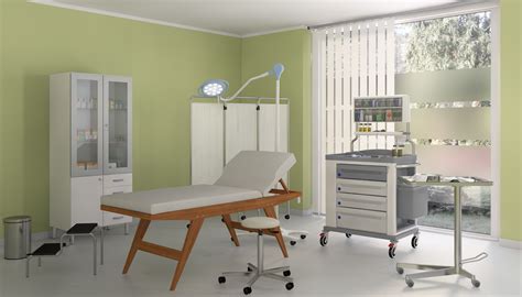 Interno di un ambulatorio medico moderno