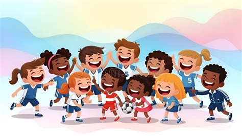 Diversi bambini felici in momenti di gioco, rappresentando l'individualità