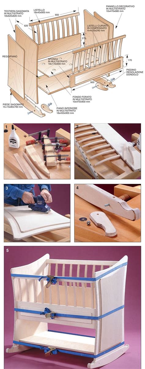 Varie culle fai da te con design unici