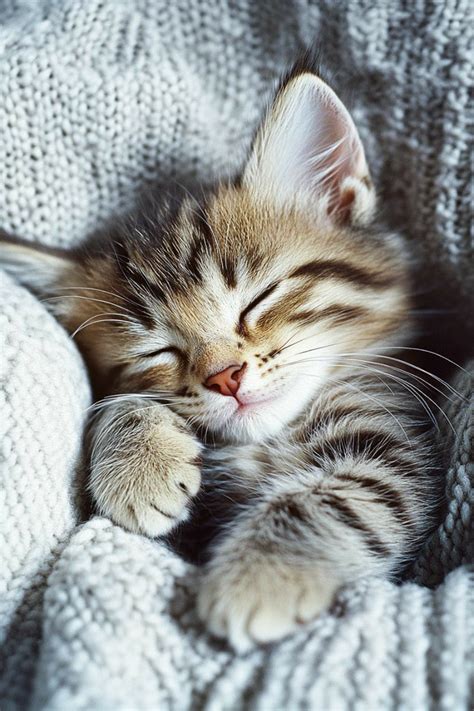 Gatta con gattini, uno più piccolo e debole