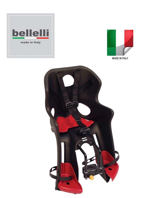 Bellelli Rabbit Multifix seggiolino bici anteriore