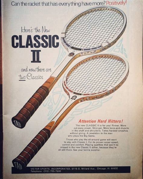 vintage tennis advertisement