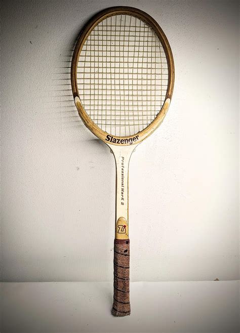 vintage tennis racket