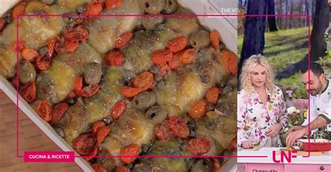 Un piatto gourmet realizzato da Antonio Paolino che mette in risalto il pomodoro campano